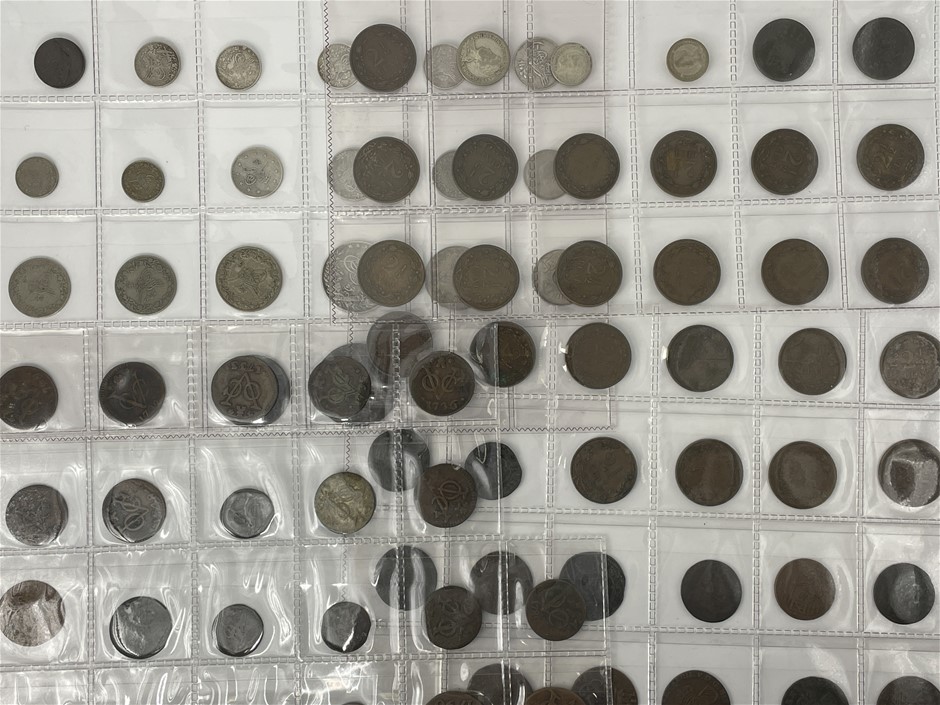 Approx. 81 x Assorted Egypt, Netherlands, Netherland East Indies Coins