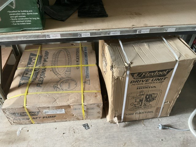 Flextool Worm Drive and Flextool 1300 Flexshaft Pump