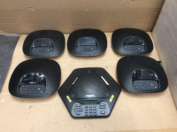 Logitech Group V-U0036&ClearOne MAX Video Conferencing System (Lot of 6)