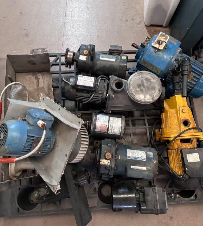 Assorted Pump and Motor