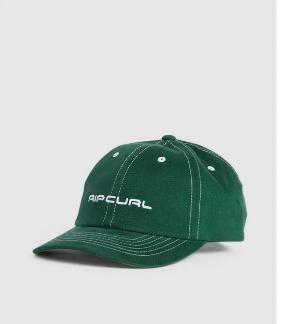 RIP CURL Men's DosedAdjustable Cap, 1Size, Trekking Green, RRP: $40. Buyer