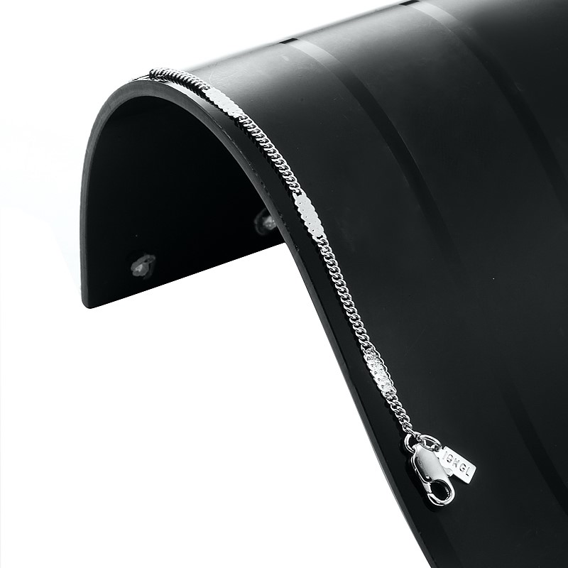 BIJ'OR-5" 925 Sterling Silver Plated Saskia Link Child Bracelet,RRP $30