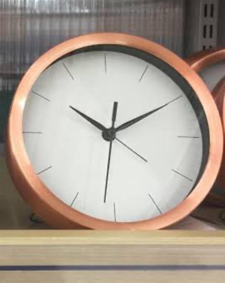 Copper Alarm Clock