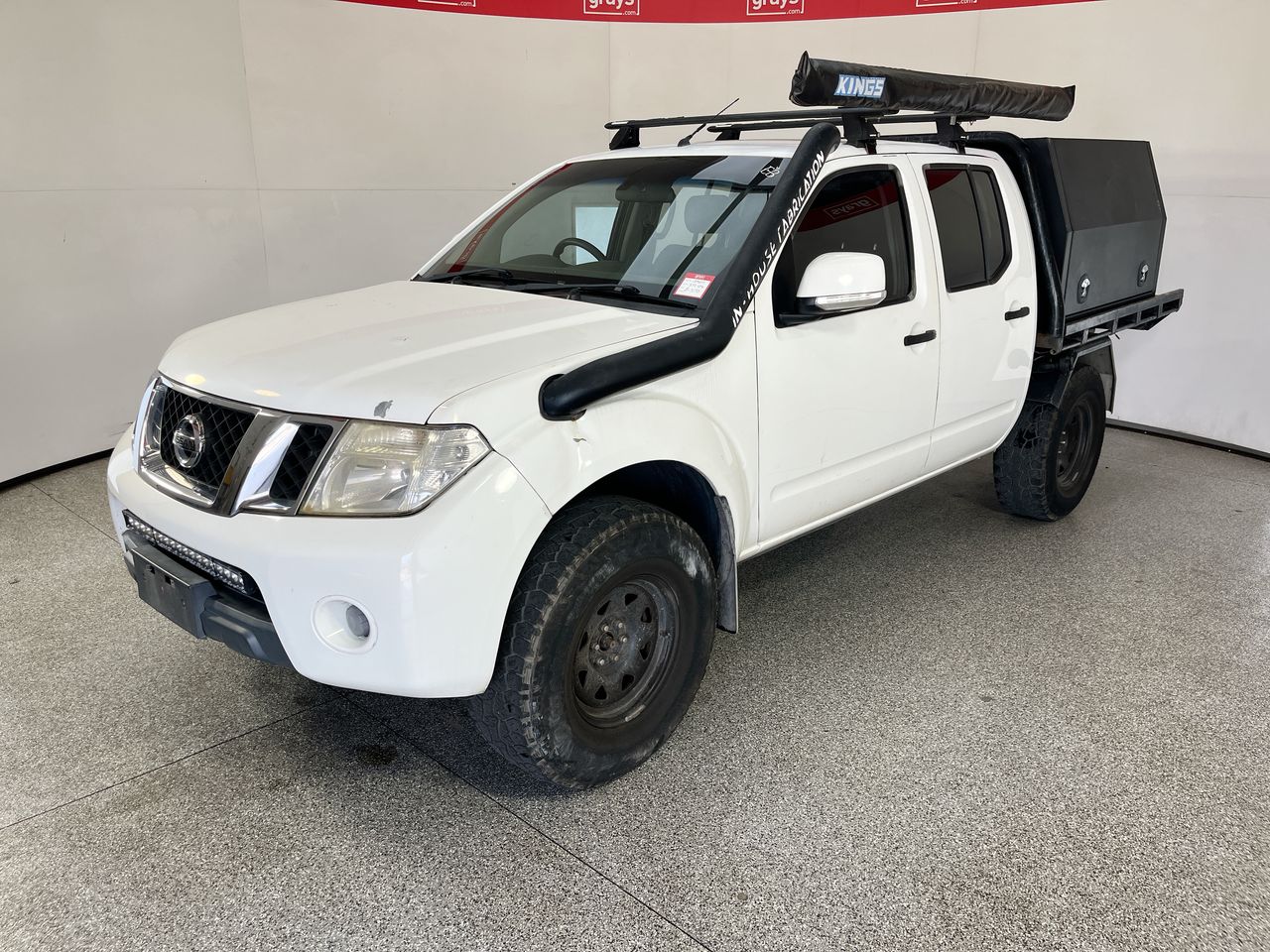 2012 Nissan Navara 4X4 ST D40 Turbo Diesel Manual Dual Cab