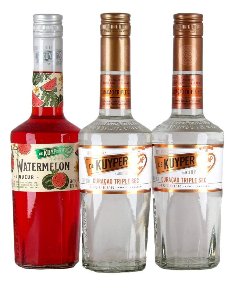 Mixed De Kuyper Liqueur Pack (3x 500mL) Netherlands