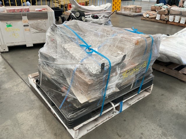 Pallet of Rivian Spare Parts