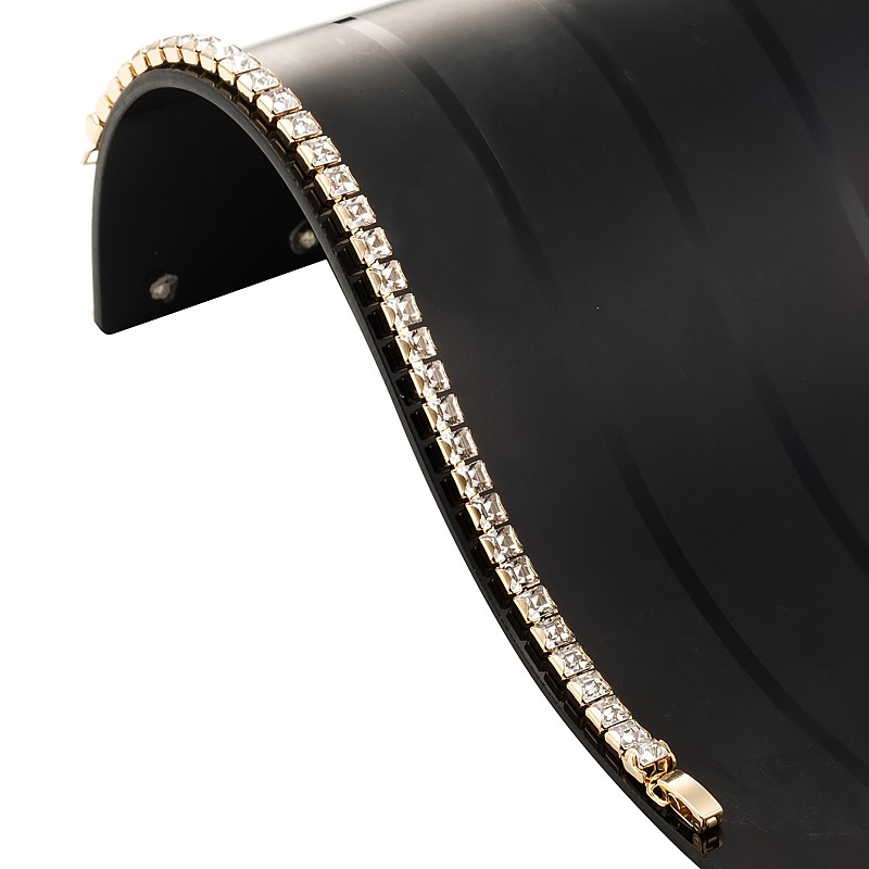 BIJ'OR-8 Inch, 18ct Tennis Bracelet SWAROVSKI® Crystals,RRP $150