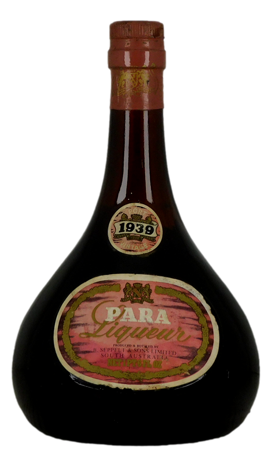 Seppelt Para Liqueur Vintage Port 1939 (1x 1 PINT 6 FL OZ), SA.