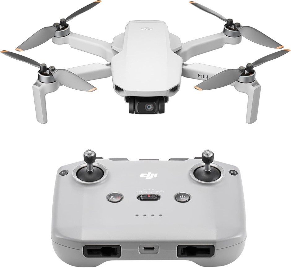 DJI Mini 4K, Drone with 4K UHD Camera for Adults, Wind Resistance, 1 Batter