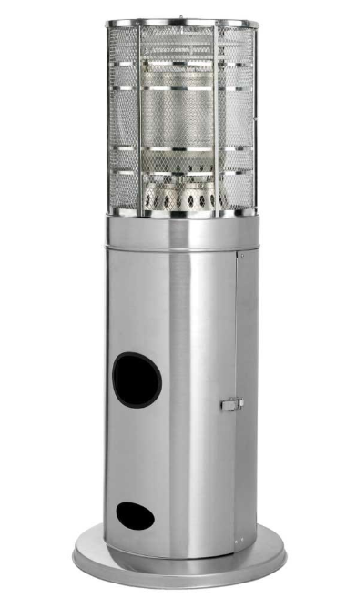 GASMATE STAINLESS STEEL DELUXE AREA OUTDOOR HEATER, model no: AH2069CS. NB
