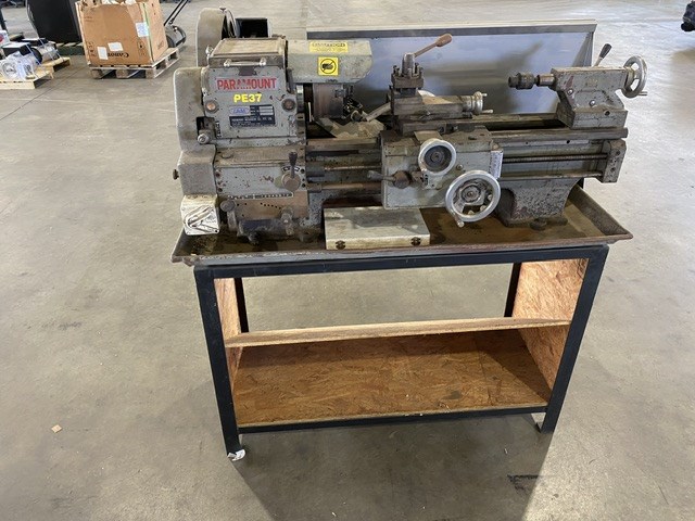 <p>LAM 350B Small Gap Bed Lathe</p>