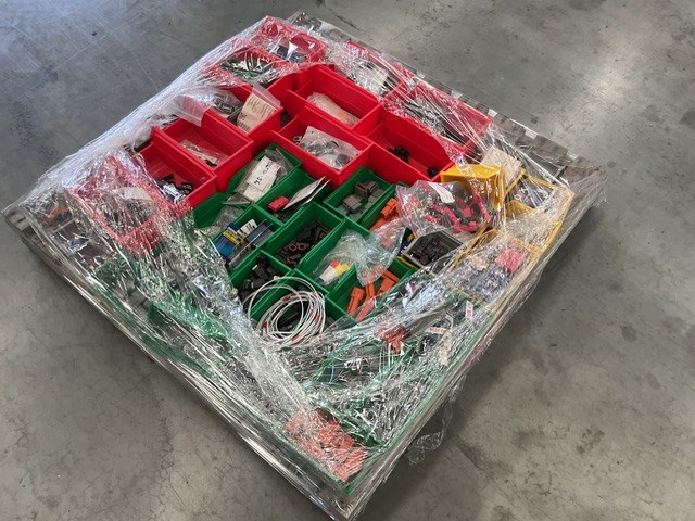 <p>Pallet Containing Assorted Electrical Fittings</p>