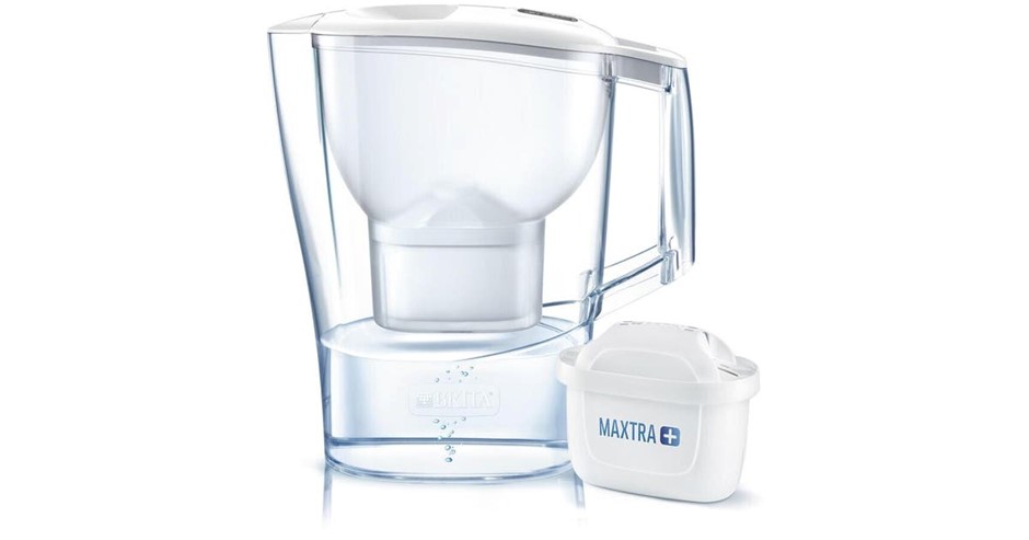 BRITA Aluna Water Filter Jug XL 3.5L c/w 1x Filter Cartridge. NB: Used, lid