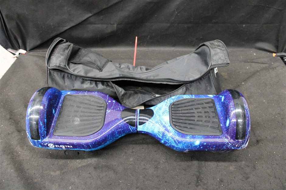 Elektra Hoverboard in Black Bag