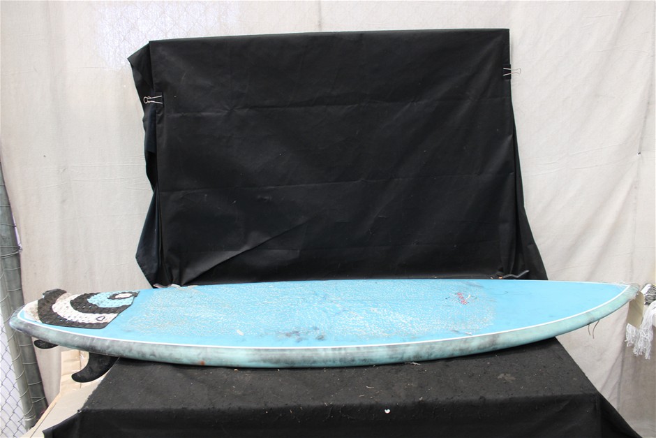 Blue Surfboard