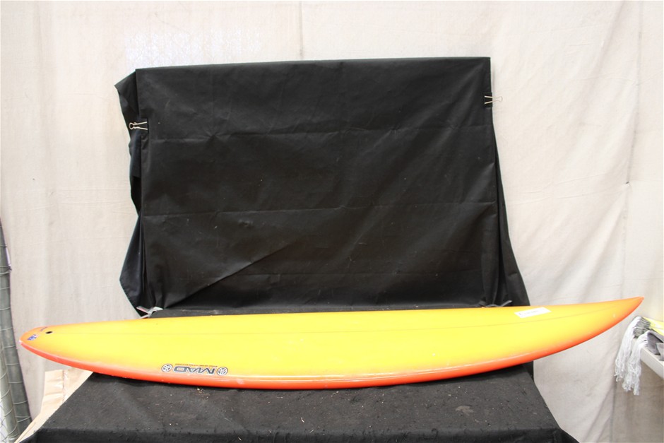Michael Anthony Designs 6'3 Orange/Yellow Surfboard