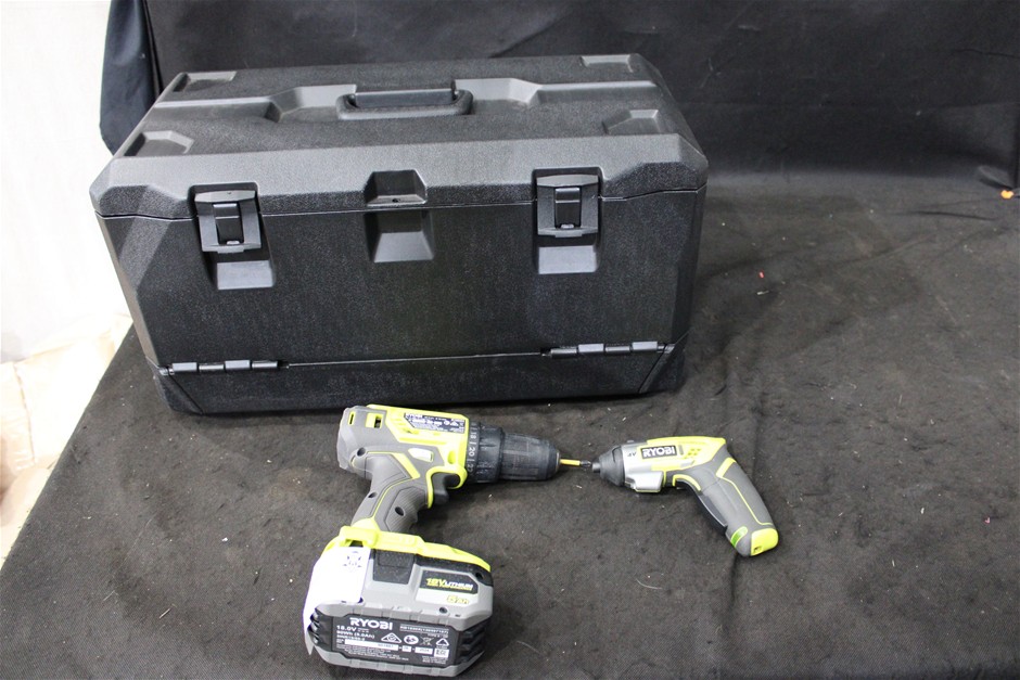 Assorted Ryobi and Kinchrome Tools