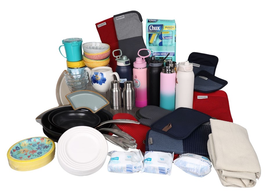 Assorted Kitchen Products, Incl: KITCHENAID, THERMOFLASK & More. N.B: Some