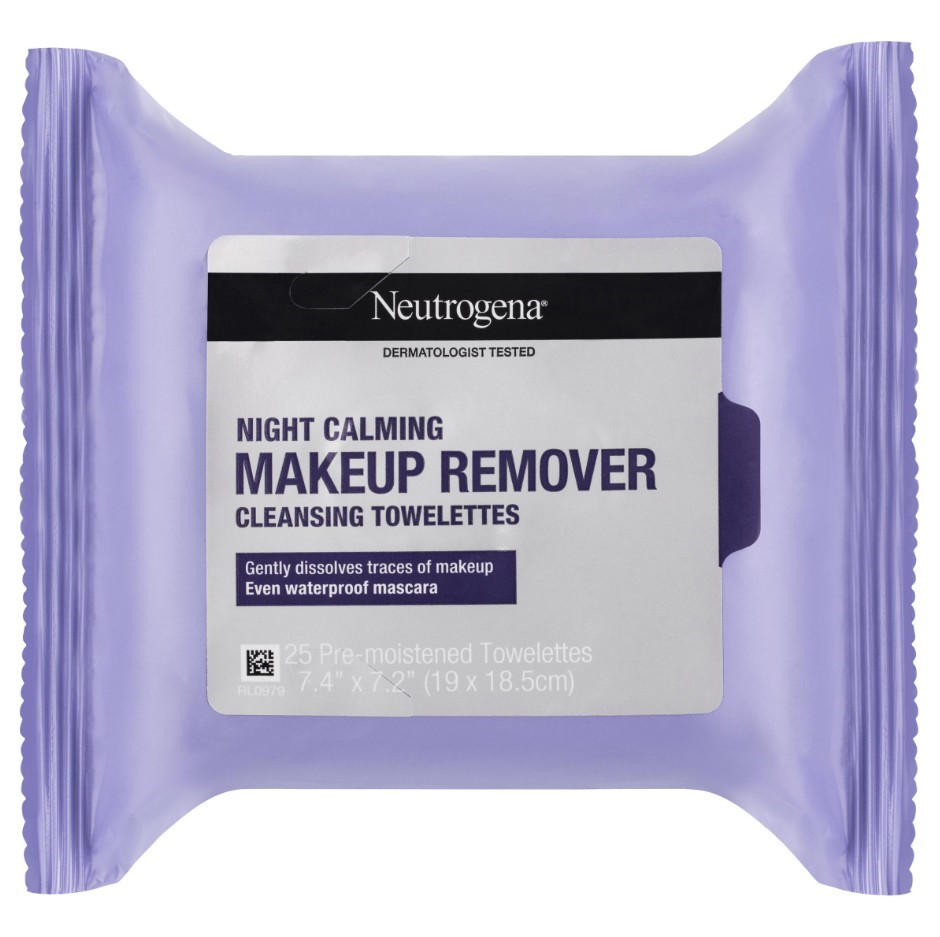 6 x Pack of 25pc NEUTROGENA Night Calming Wipes.