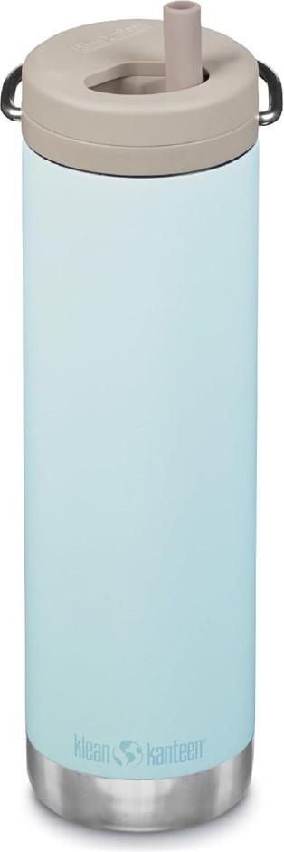 KLEAN Kanteen TK Wide 20 Oz Twist Top Blue Tint