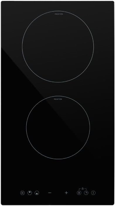 Kogan Dual Zone Induction Cooktop (30cm), Black NB: no box