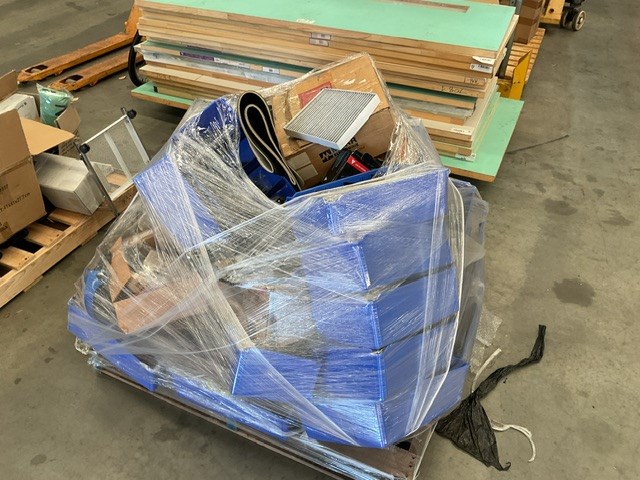 Pallet Containing Assorted Parts to fit Rivian