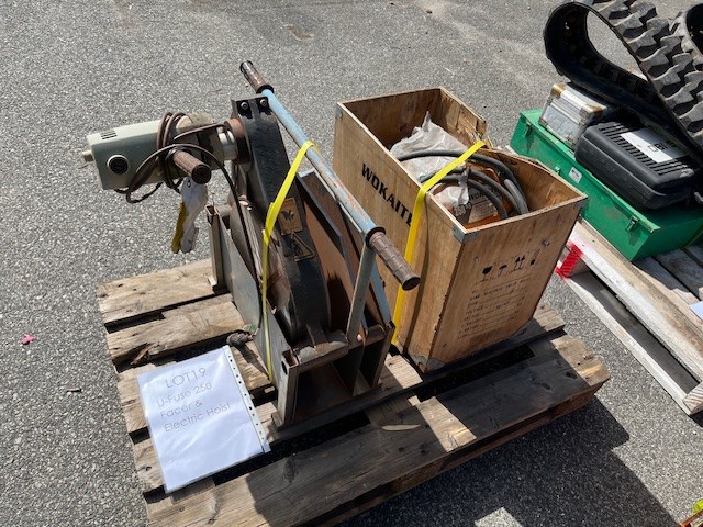 U-Fuse 250 Facer and Electric Hoist