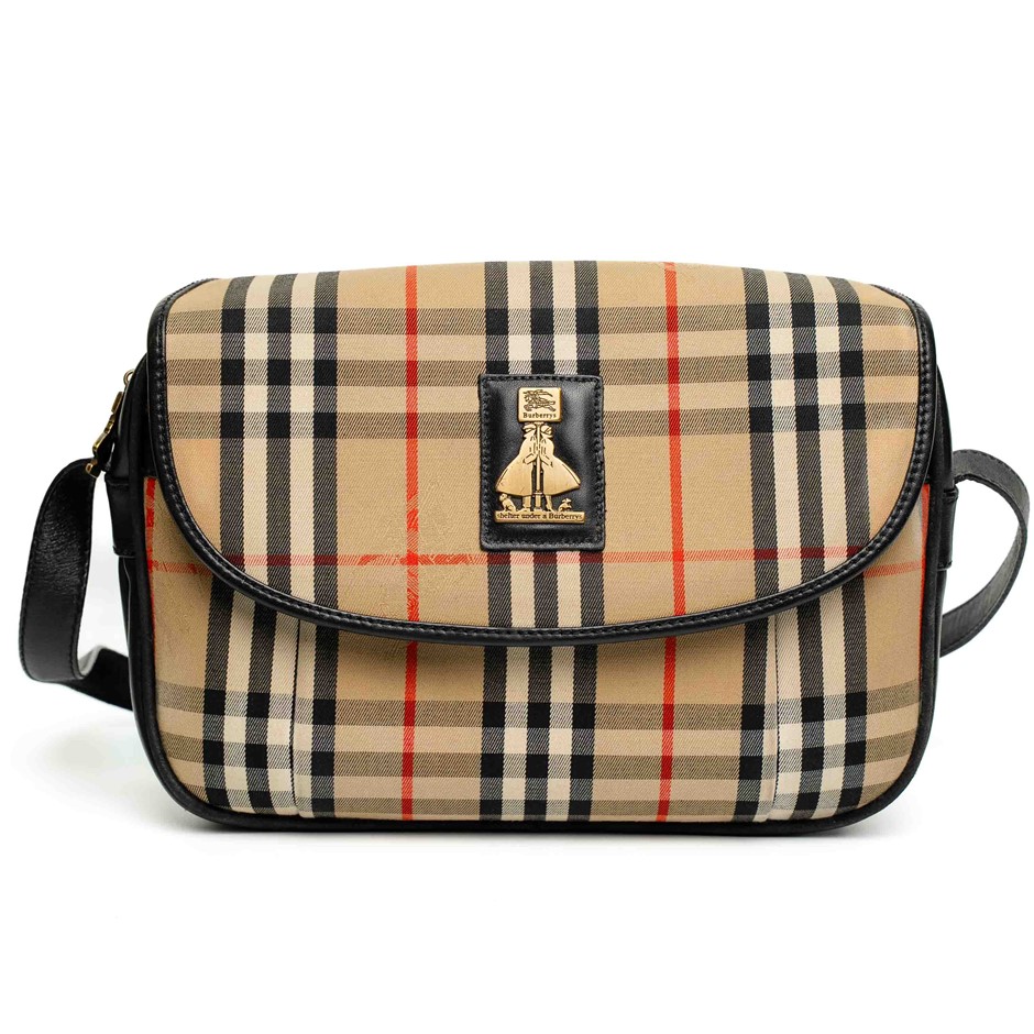 Burberry Vintage Nova Check Crossbody Bag