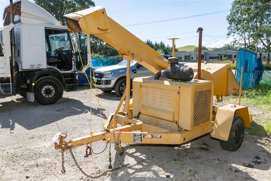 1994 Altec JEY 612 Petrol Wood Chipper Trailer Mounted