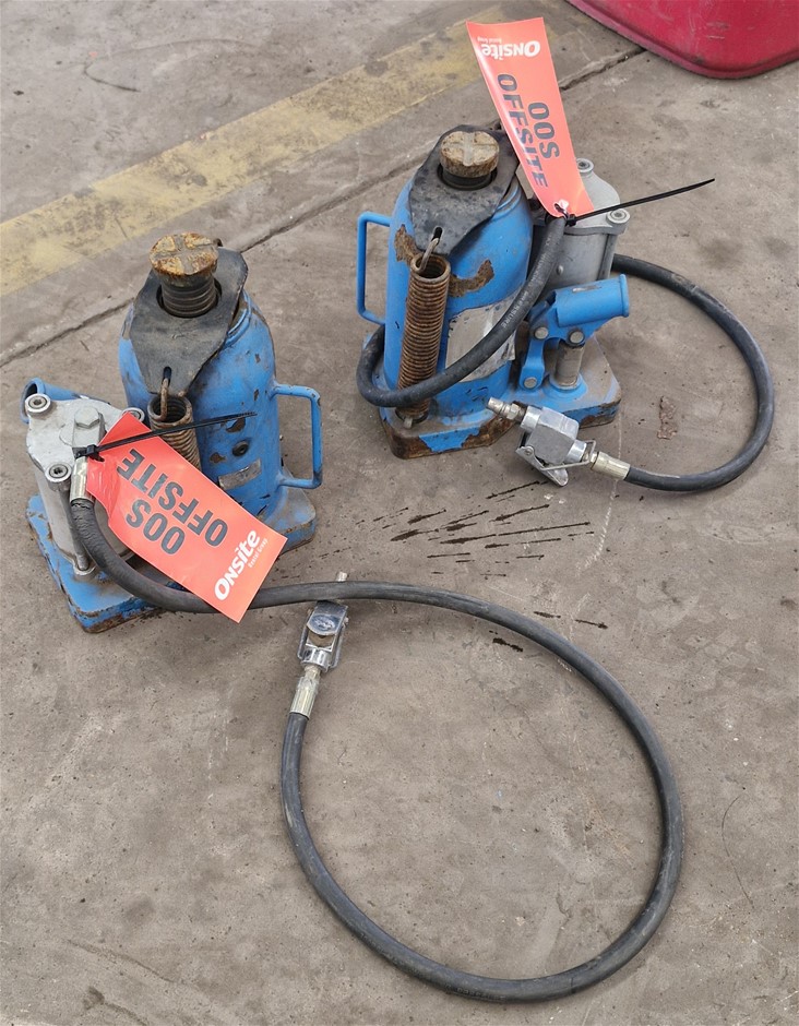 2x Jack - Bottle - Pneumatic - Moranbah