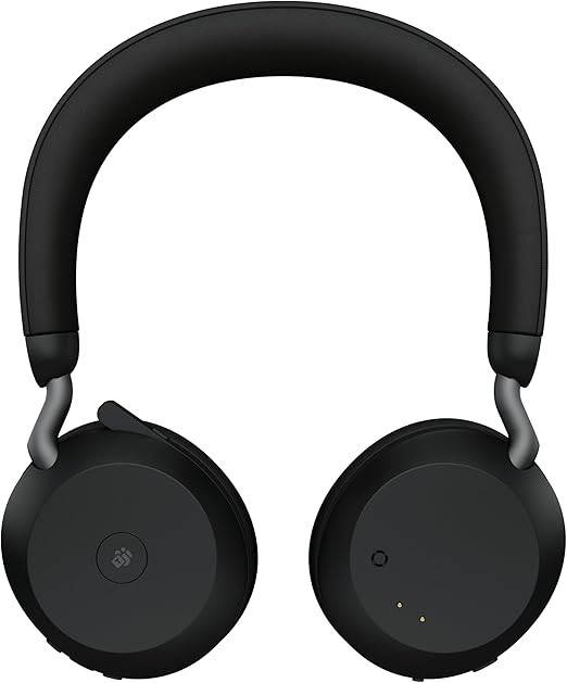 JABRA Evolve2 75 Noise Cancelling Headphones - Wireless On Ear with Mic - B