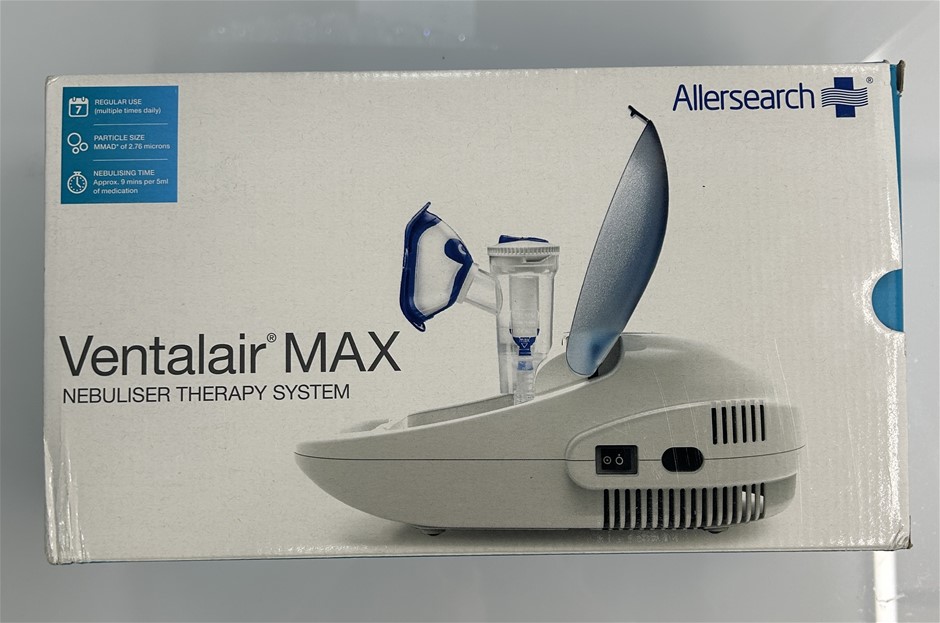 Allersearch Ventalair MAX Nebulizer System