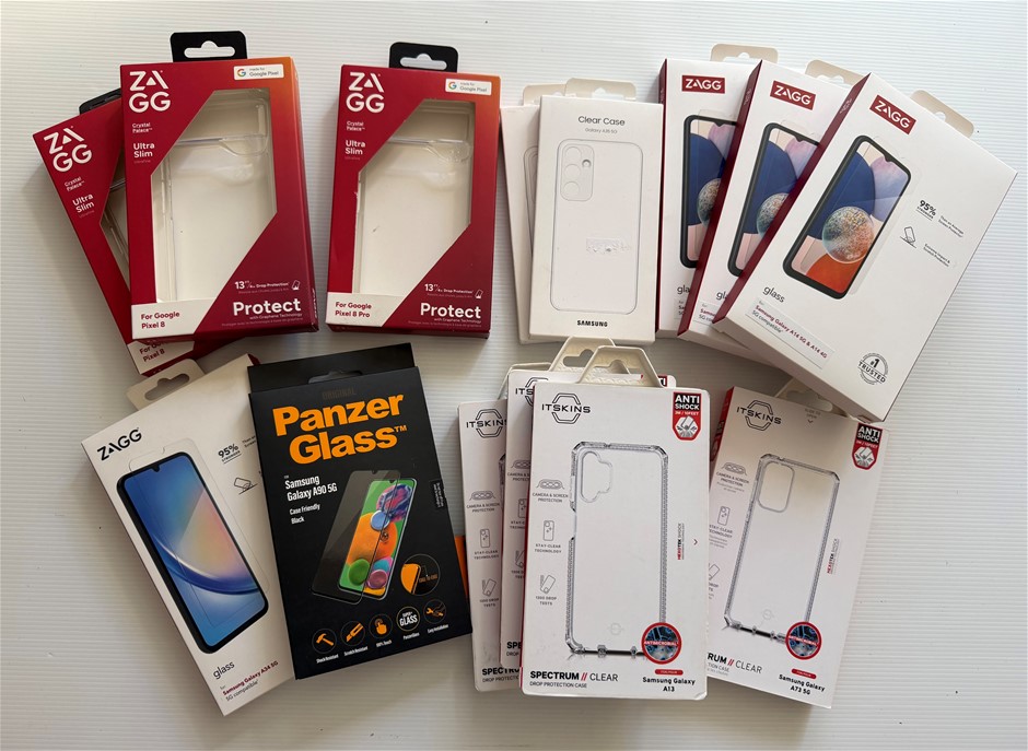 ZAGG / Samsung / Panzer / ITSkins cases for Google/Samsung (Lot of 14)
