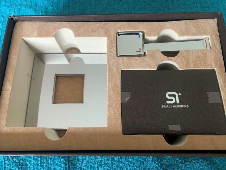 New in Box Simply Inspiring Wall Mixer, DRB, Chrome Finish - Qty 1