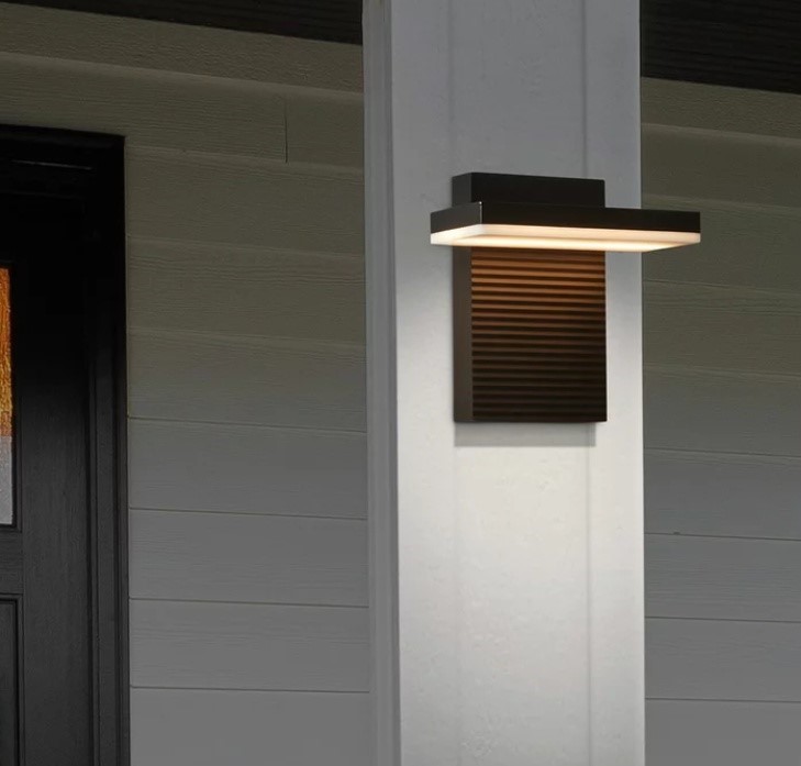 Naturally Solar GTX Solar Wall Light 4 Pack W-625-4PK, 30 lumens