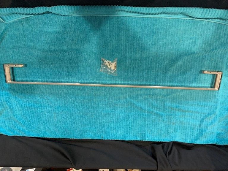 New in Box Multitude Single Towel Rail, 800m - Quantity 2