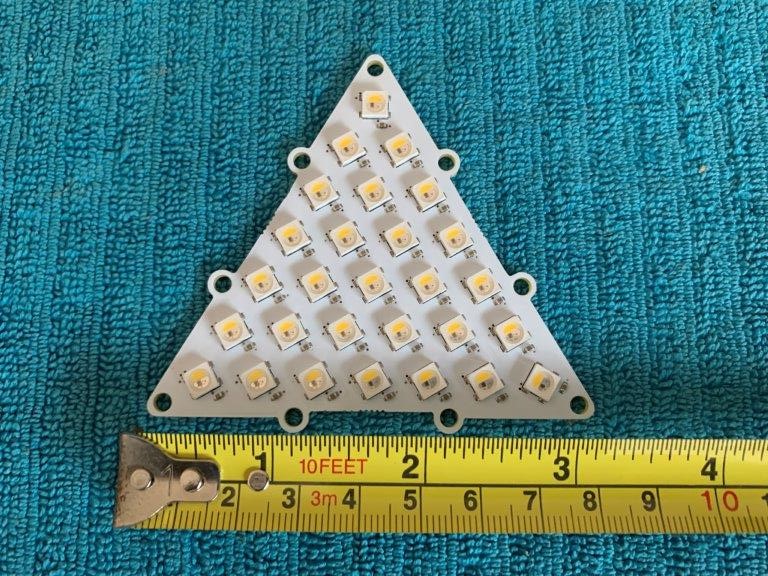 New in Packaging LED Triangles - Quantity 25