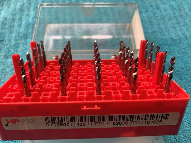 New in Small Container HP TEC Drill Bits - Qty 1