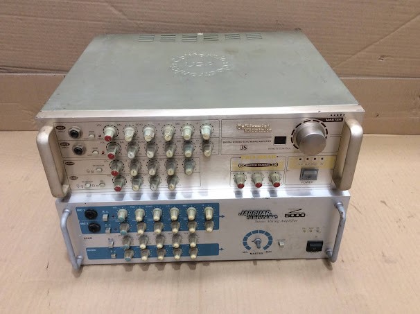 California Electronics Audio Amplifier& Stereo Mixing Amplifier (Lot of 2)