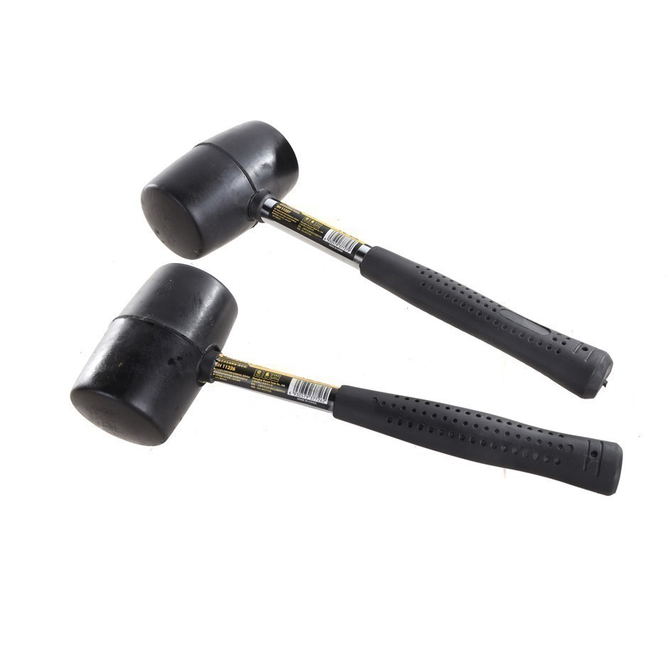 2 x SENSH Rubber Mallets, Incl: 350g and 450g.