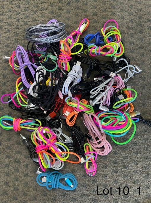 END OF LEASE AUCTION: Mixed lot of chargers included