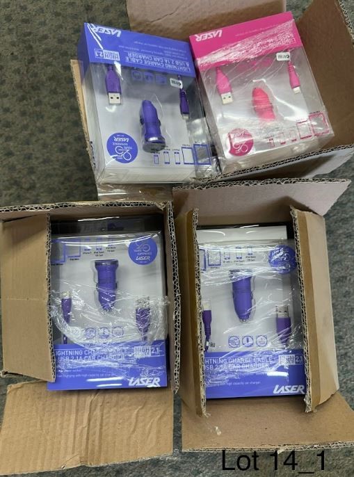 END OF LEASE AUCTION: Lightening charge cable