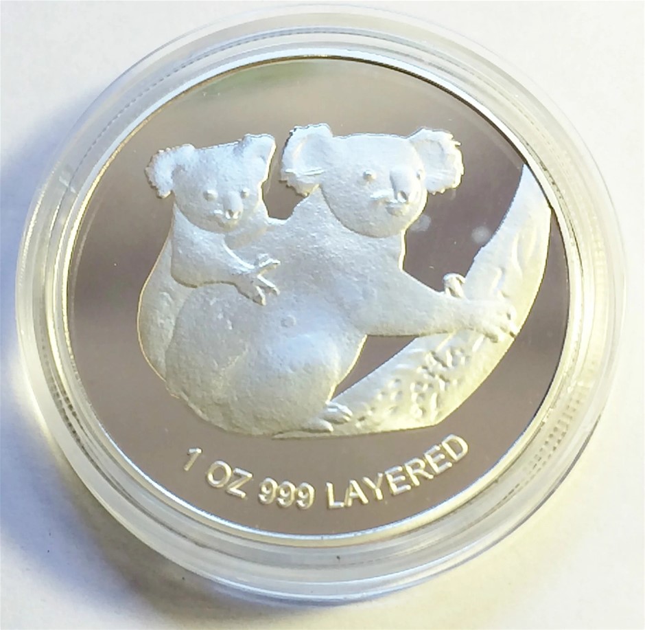 1 OZ 2011 Koala/Australia Coin  in 999 Silver in Capsule