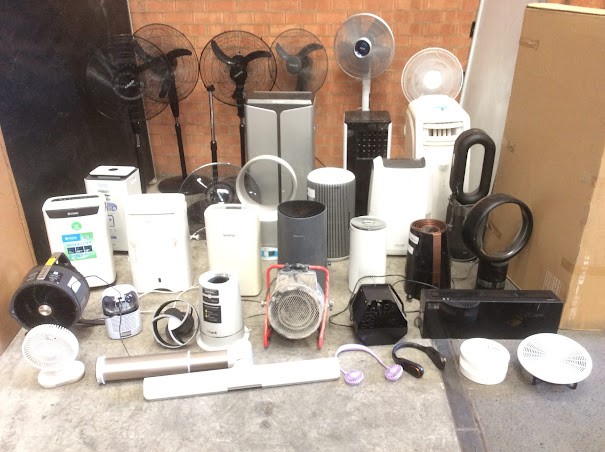 Mixed Brand Fans/Air Purifier/Dehumidifier/Appliances