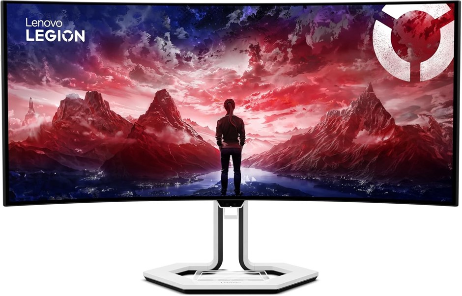 LENOVO Legion Pro 34WD-10 34-inch WQHD OLED Curved Gaming Monitor, Anti-Gla