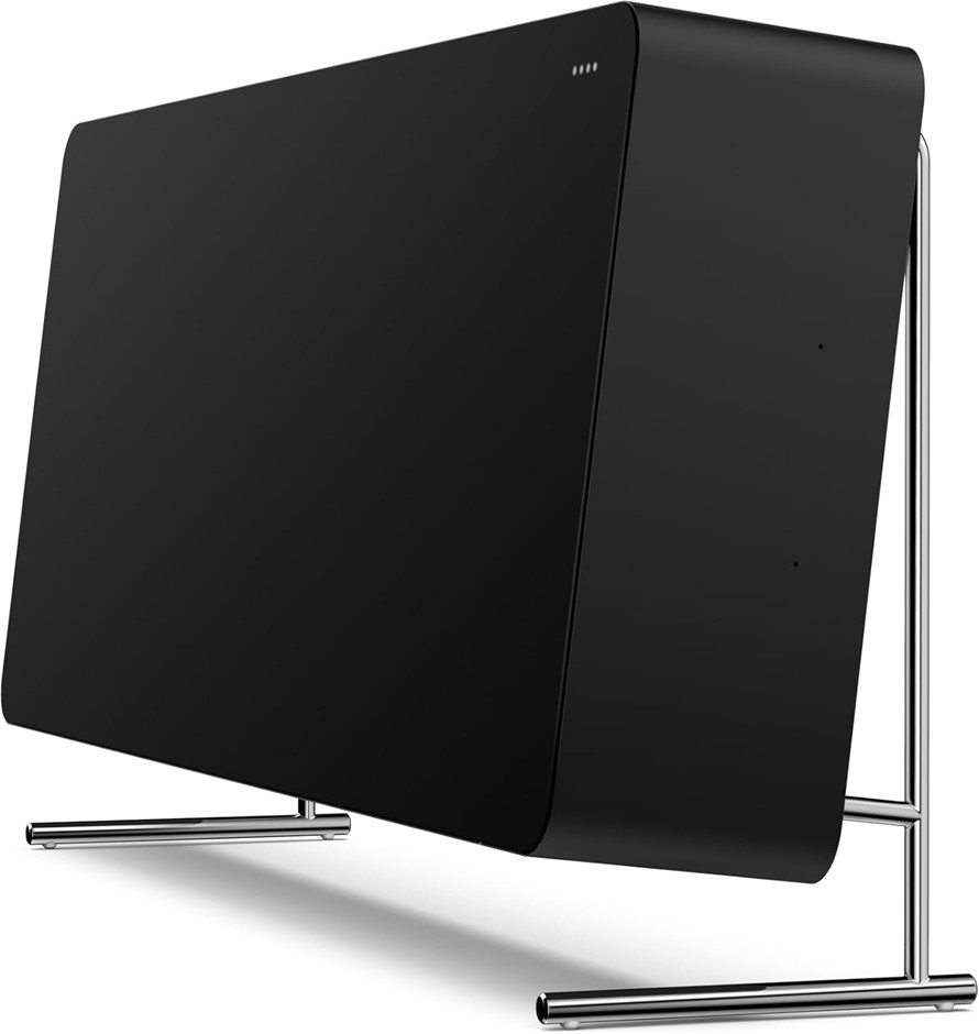 BRAUN LE01 HiFi Stereo Speaker with Wi-Fi, Black  Buyers Note - Discount Fr