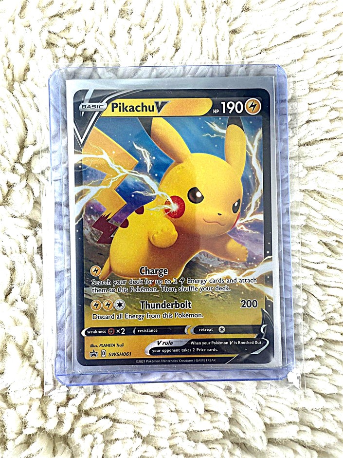 2021 Pokémon Pikachu V SWSH061 Promo