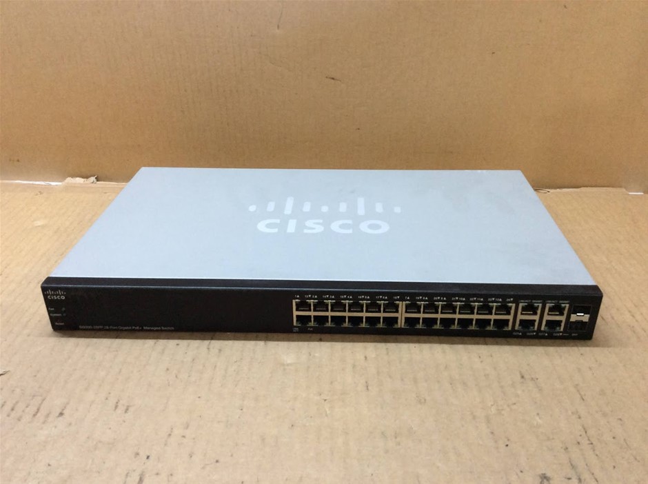 Cisco SG300-28PP Managed Switch