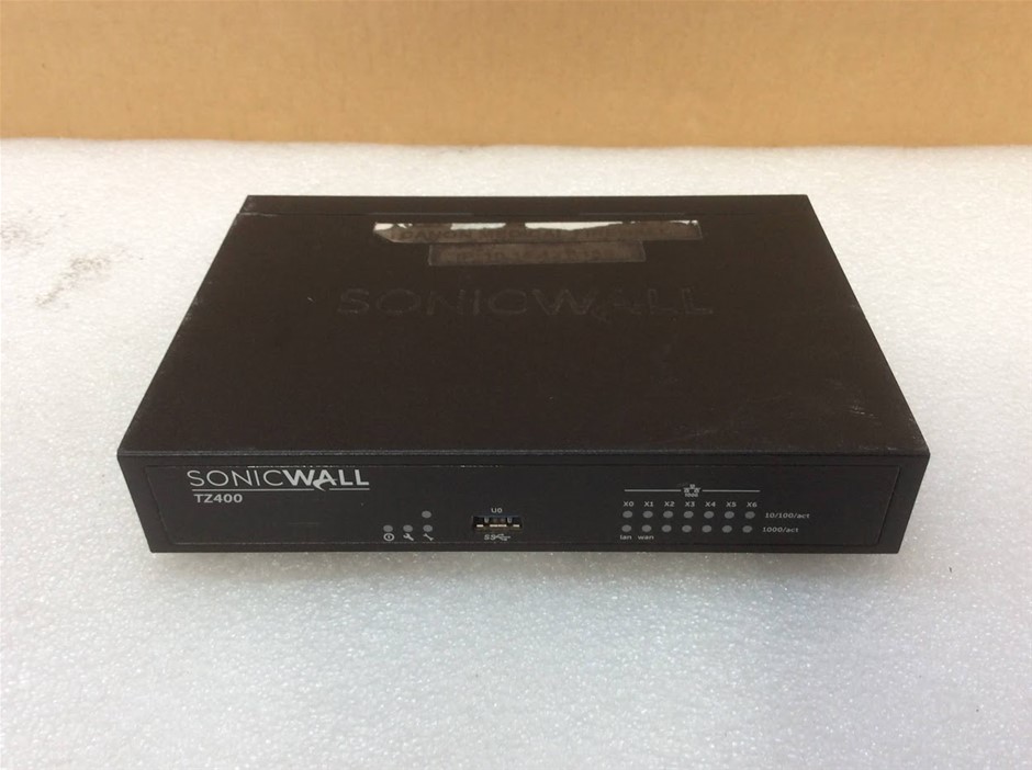 SonicWall TZ400 Network Security Firewall
