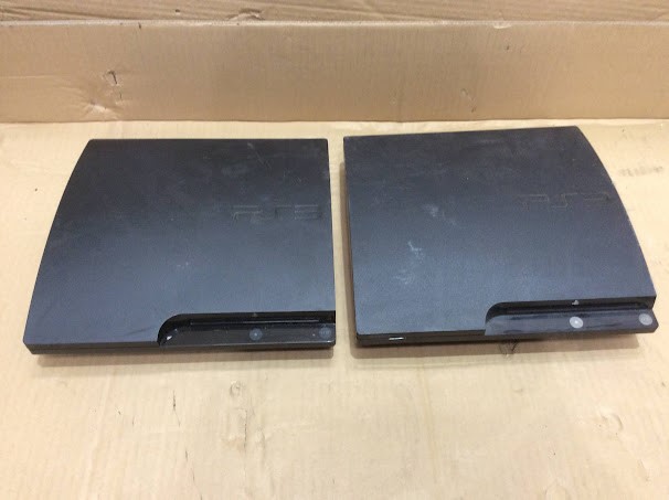 Sony PlayStation 3 CECH-2002A&CECH-3002A Consoles (Lot of 2)